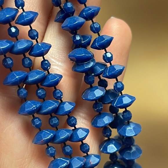 Vintage beaded necklace - Picture 4 of 4